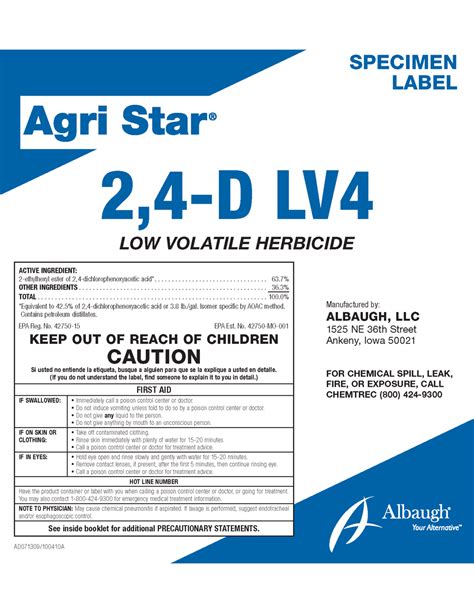 lv4 herbicide label.